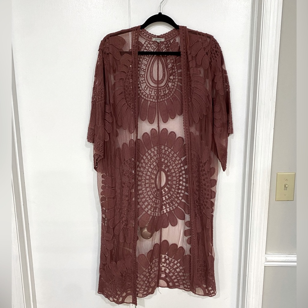 Burgundy Cover Up